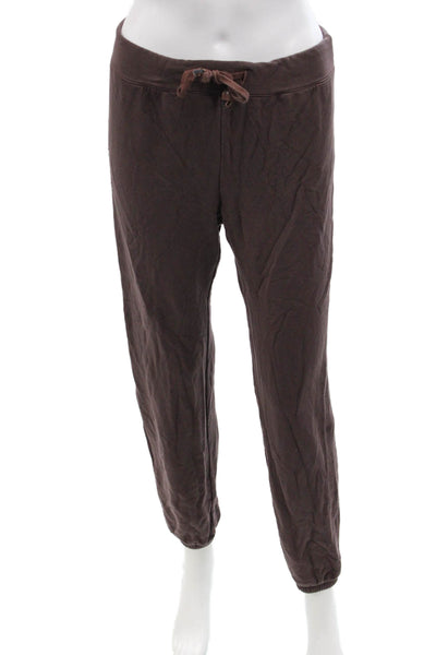 Stateside Womens Drawstring Stretch Skinny Lounge Pants Brown Size XS