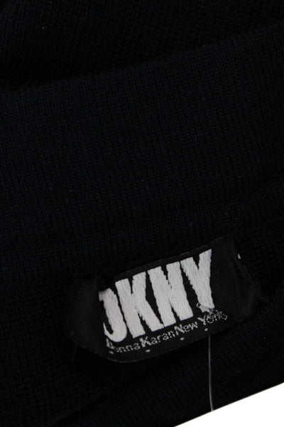 DKNY Womens Wool Stretch Casual Pencil Mini Skirt Solid Blue Size M