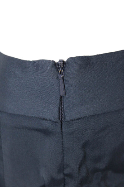 Rag & Bone Womens Side Zip Double Breasted Short Shorts Navy Size 2