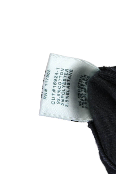 J Brand Womens Zipper Fly High Rise Flare Leg Jeans Black Denim Size 29