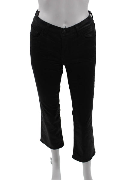 Monrow Womens Animal Print Sweatpants Gray Black Cotton Size Medium