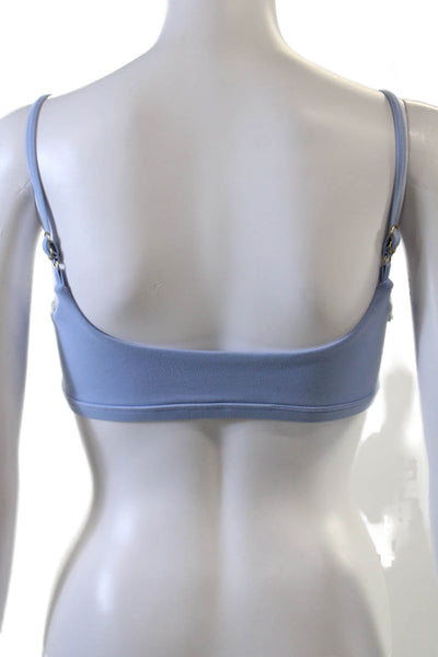 We Wore What Womens Pull On Camisole Bra Top Powder Blue Size Small