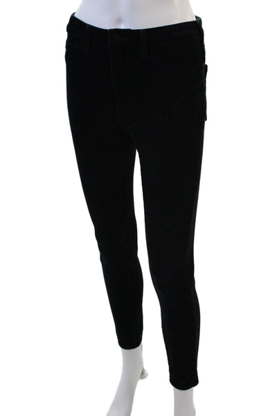 Pilcro and the Letterpress Anthropologie Womens Skinny Leg Pants Black Size 27