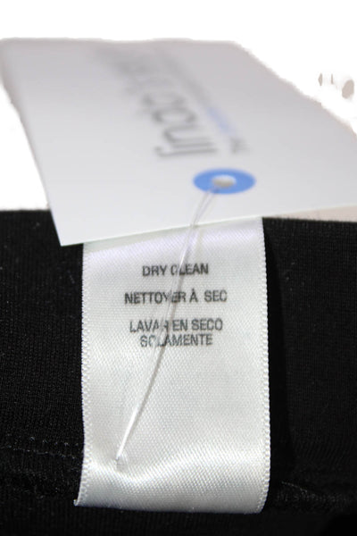 Ella Moss Womens Elastic Waistband Lined Skinny Leg Pants Black Size XS