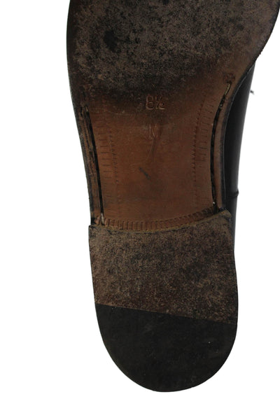 Cole Haan Mens Leather Lace Up Oxford Dress Shoes Black Size 8.5 Medium