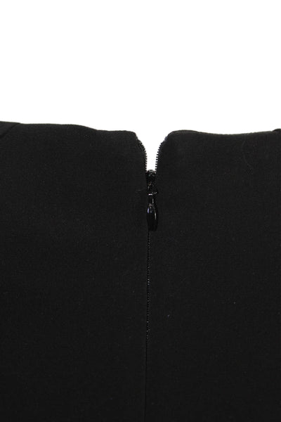 Gerard Darel Womens Short Sleeves Belted Sheath Dress Black Size EUR 40