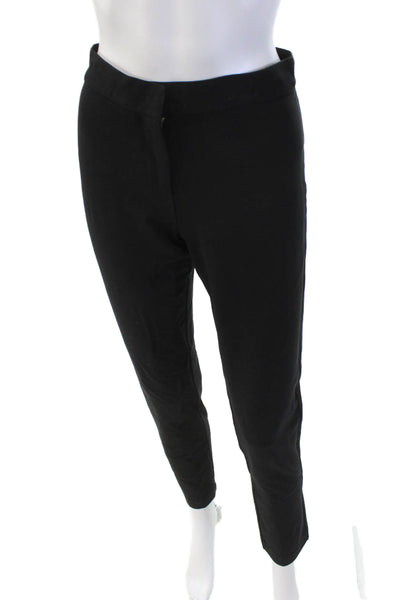 Derek Lam Womens Mid Rise Zip Up Slim Leg Dress Pant Trousers Black Size 6