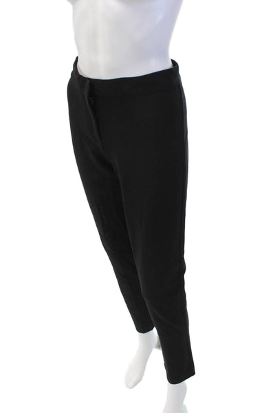 Derek Lam Womens Mid Rise Zip Up Slim Leg Dress Pant Trousers Black Size 6