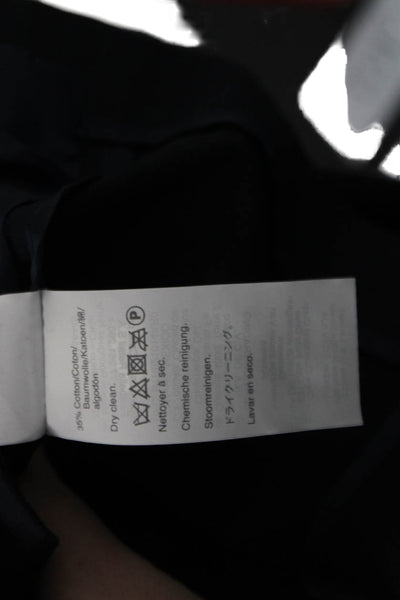 Crewcuts Boys Cotton Collared Pocketed Two Button Blazer Dark Blue Size 14