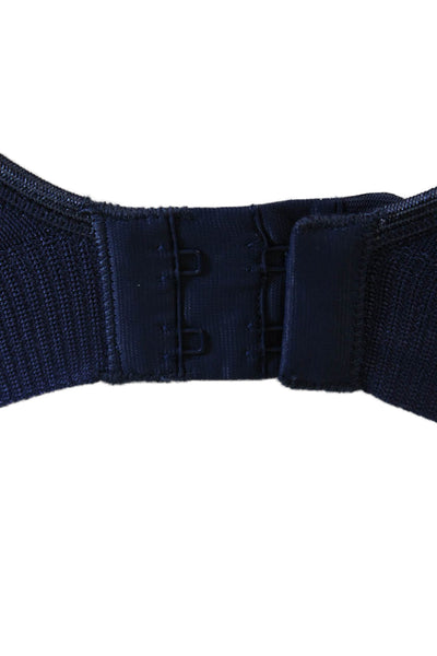 Baliintimates Womens Pull On Sports Bra In The Navy Blue Size Medium