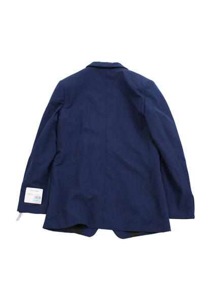 Calvin Klein Boys Two Button Notched Lapel Slim Fit Blazer Jacket Navy Size 20