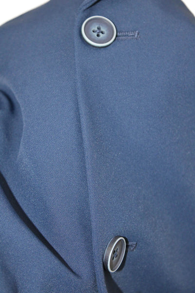 Calvin Klein Boys Two Button Notched Lapel Slim Fit Blazer Jacket Navy Size 20