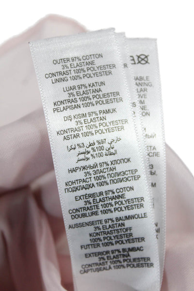 Principles By Ben De Lisi Womens Scoop Neck Floral Shift Dress Pink Black 14