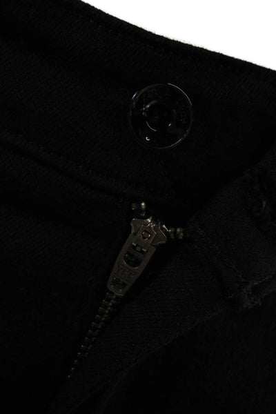 Rag & Bone Womens Cotton Blend Mid-Rise Five Pocket Skinny Pants Black Size 27