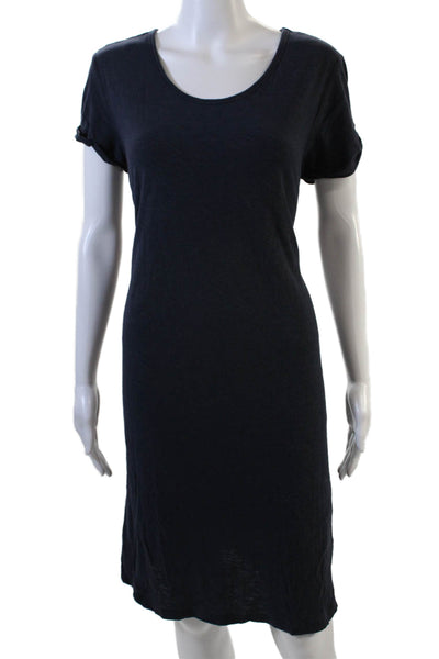 Standard James Perse Womens Cotton Short Sleeve Mini T-Shirt Blue Size 3