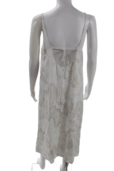 Wilfred Womens Spaghetti Strap V-neck Mid Length Dress Nude Size S