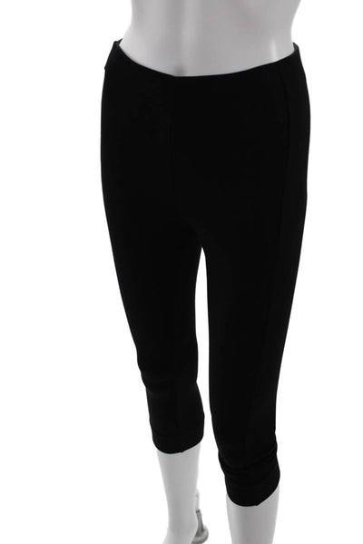 Rag & Bone Womens Elastic Waist Slip-On Darted Cropped Dress Pants Black Size XS