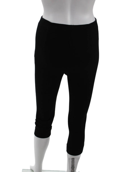 Rag & Bone Womens Elastic Waist Slip-On Darted Cropped Dress Pants Black Size XS