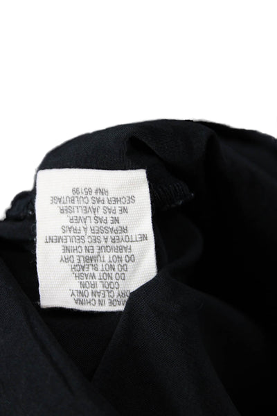 Elizabeth and James Womens Elastic Waist Drawstring Jogger Pants Black Size 2