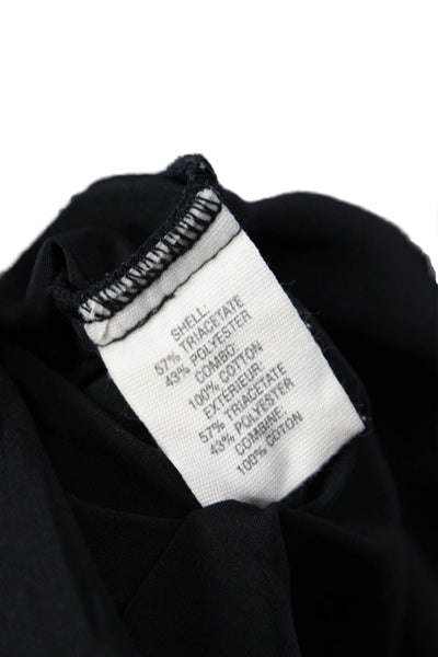 Elizabeth and James Womens Elastic Waist Drawstring Jogger Pants Black Size 2
