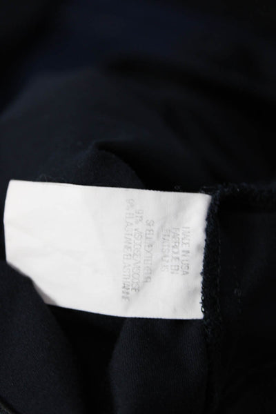 Helmut Lang Womens Elastic Waist Darted Skinny Leg Dress Pants Black Size P