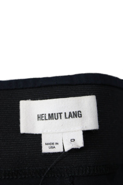 Helmut Lang Womens Elastic Waist Darted Skinny Leg Dress Pants Black Size P