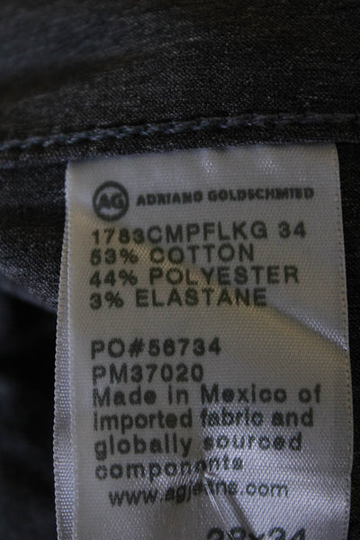 AG Adriano Goldschmied Mens Tellis Modern Slim Leg Pants Gray Size 38X34