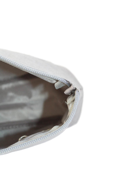 Kiwi Saint-Tropez Womens Zipper Closure Wristlet Pochette Clutch Handbag Gray