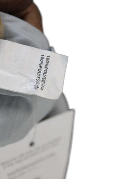 Ramy Brook Womens Crochet Ring Sleeveless Tank Top Light Blue Size Small