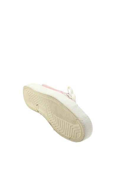 Cariuma Womens Lace Up Cap Toe Canvas Low Top Sneakers Pink Size 8