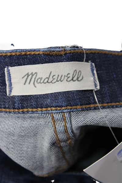 Madewell Womens Cotton Skinny Skinny Zip Fly Denim Jeans Blue Size 26