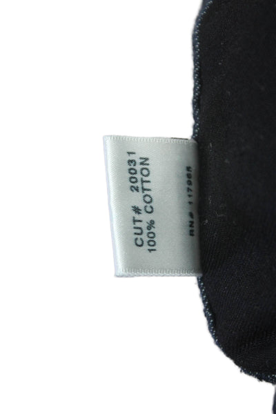 J Brand Mens Cotton Zippered Flat Front Straight Casual Pants Blue Size 34