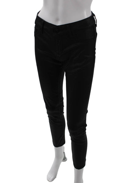 DL1961 Womens Cotton Florence Instasculpt Skinny Fit Jeans Black Size 26