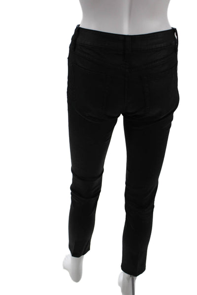 DL1961 Womens Cotton Florence Instasculpt Skinny Fit Jeans Black Size 26