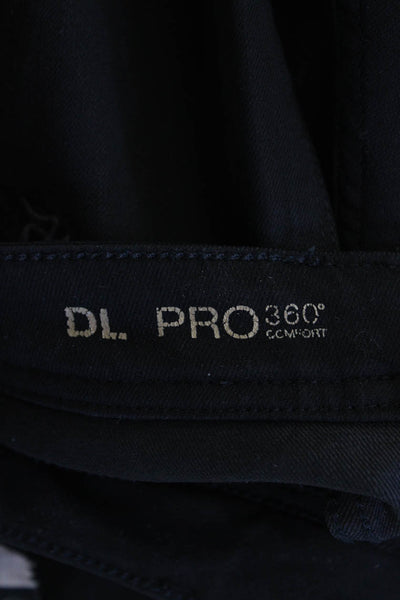 DL 1961 Womens Cotton Coco Comfort Straight Leg Slim Fit Jeans Black Size 26