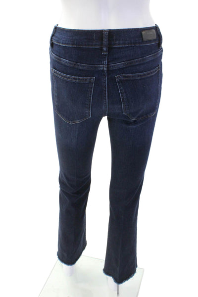 DL1961 Womens Cotton Bridget Boot 27" Slim Fit Zip Fly Denim Jeans Blue Size 26