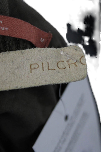 Pilcro and the Letterpress Anthropologie Womens Straight Skirt Brown Size M