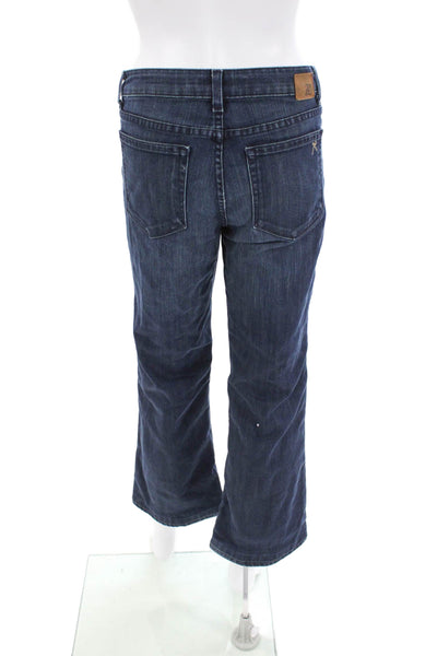 Raven Denim Womens Cotton Dark Wash Denim Low-Rise Bootcut Jeans Blue Size 31