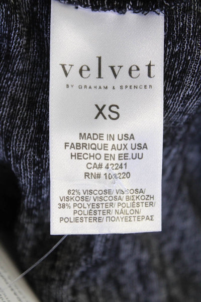 Velvet by Graham & Spencer Womens Turtleneck Sweater Black Size Extra Small