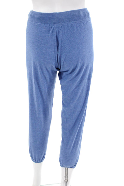 Nation LTD Womens Elastic Waistband Cuff Bottom Sweatpants Blue Size XS
