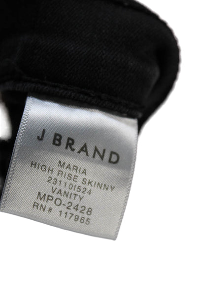 J Brand Womens Zipper Fly Maria High Rise Skinny Ankle Jeans Gray Size 29
