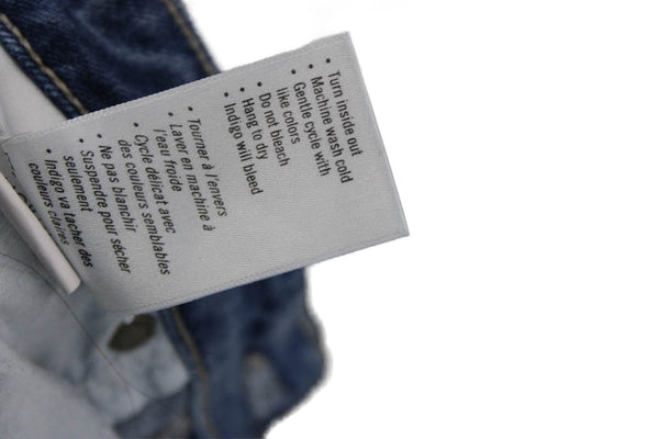 Paige Womens Cotton Kylie Crop Skinny Fit Zip Fly Denim Jeans Blue Size 27