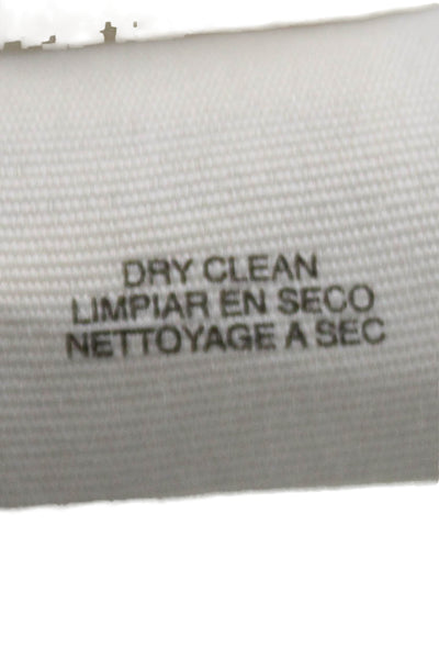 Rachel Rachel Roy Womens Cotton Boat Neck Sleeveless Mini Dress White Size 8