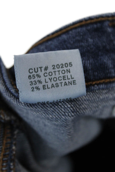 J Brand Womens Cotton Zip Button Boot Cut Leg Jeans Blue Size EUR 30