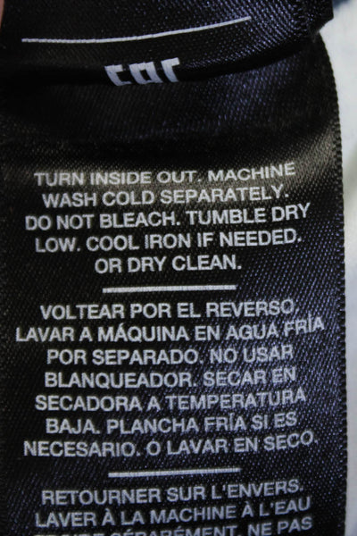 7 For All Mankind Womens Cotton Zip Button Skinny Leg Jeans Blue Size EUR 28