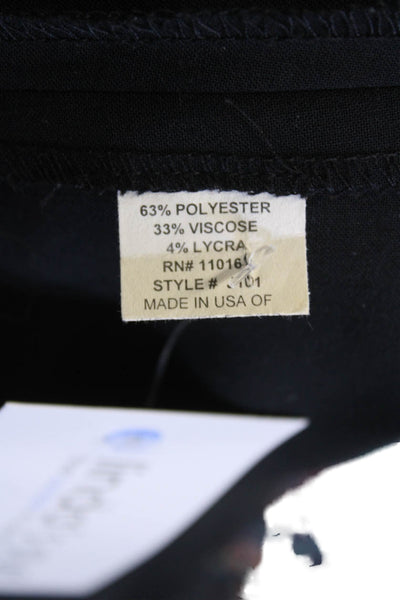 Avenue Montaigne Womens Low Rise Zip Up Pleated Mini Skirt Black Size 2