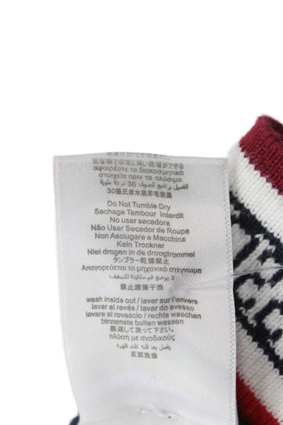 Boss Hugo Boss Childrens Boys Long Sleeves Sweater Grey Navy Blue Size 2T