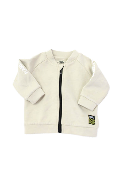 Karl Lagerfeld Kids Childrens Girls Shirt Hat Jacket Set Pink Size 18 9 6 Months
