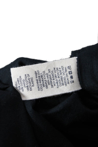 Unsubscribed Womens Sleeveless Bow Detail Jumpsuit Solid Black Size 6