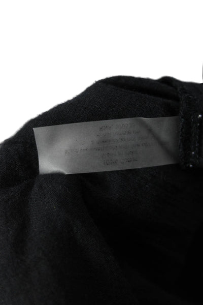 Sundays By Wearesundays Womens Cotton Short Sleeve Buttoned Shirt Black Size M